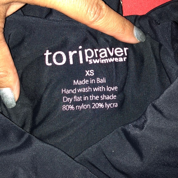 EUC Tori Praver size xs one piece black - Picture 3 of 3